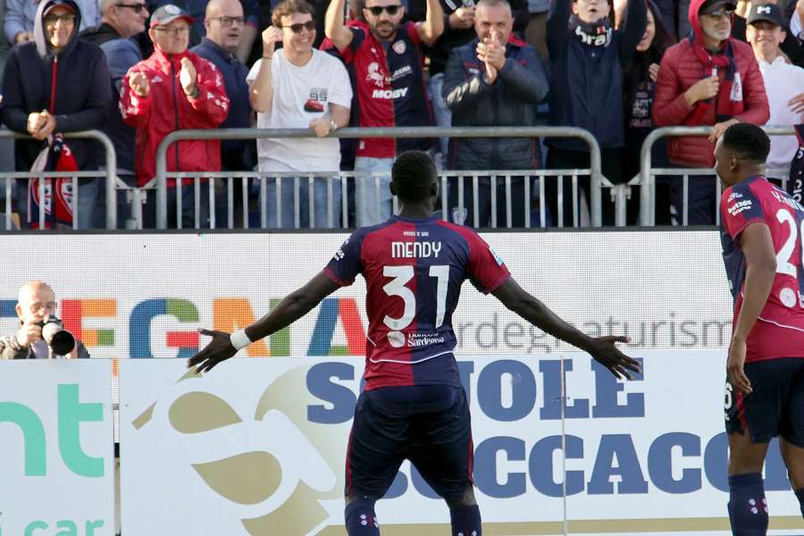 Paul Mendy, giovane attaccante del Cagliari