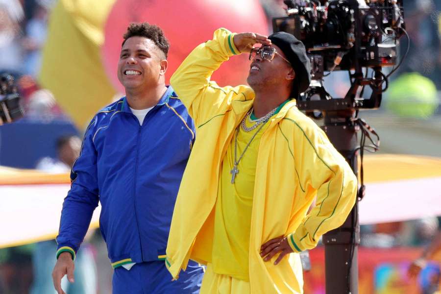Ronaldo e Ronaldinho Ronaldo e Ronaldinho