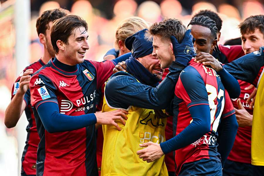Le Genoa est à la fête ce dimanche.