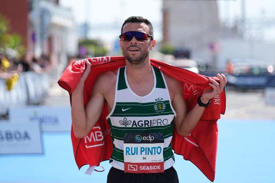 Rui Pinto arrebatou título nacional de estrada nos 10 quilómetros pela terceira vez
