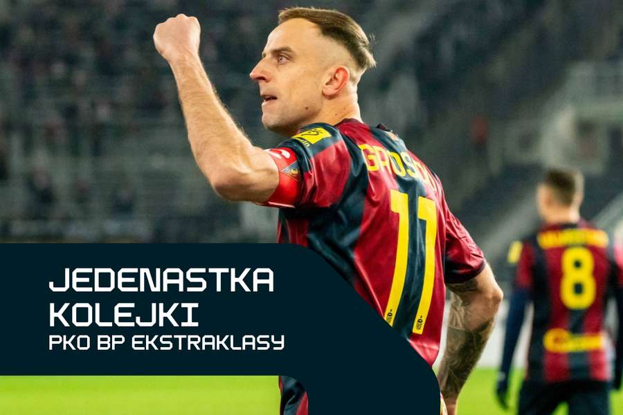 Jedenastka 20. kolejki PKO BP Ekstraklasy: Grosicki zachwyca formą, świetny Bergier
