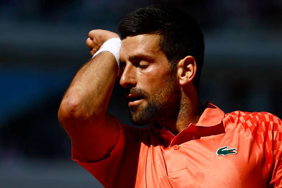 Novak Djokovic was made to work very hard for his win on Friday