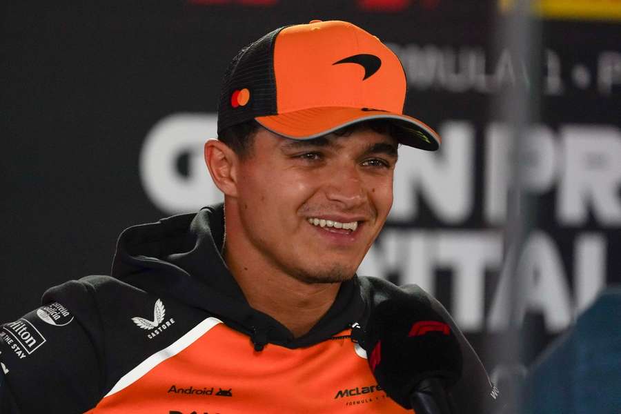 Norris is currently 34 points behind Piastri