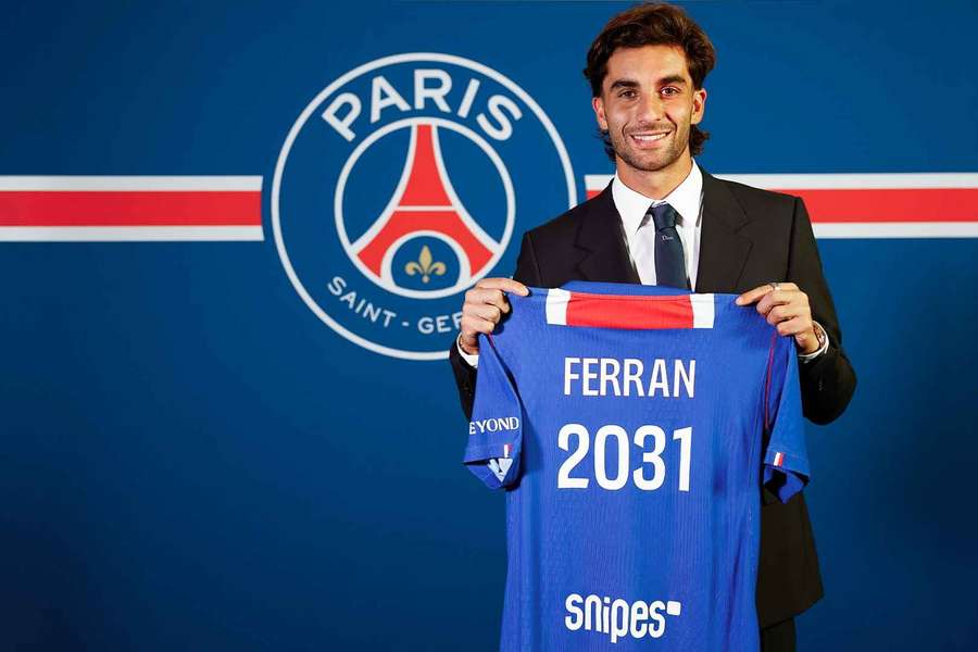 Ferran Torres has signed for Paris Saint-Germain Ferran Torres has signed for Paris Saint-Germain