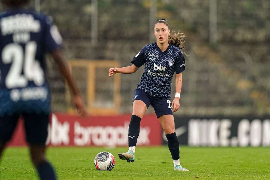 Ana passou três temporadas no SC Braga Ana passou três temporadas no SC Braga
