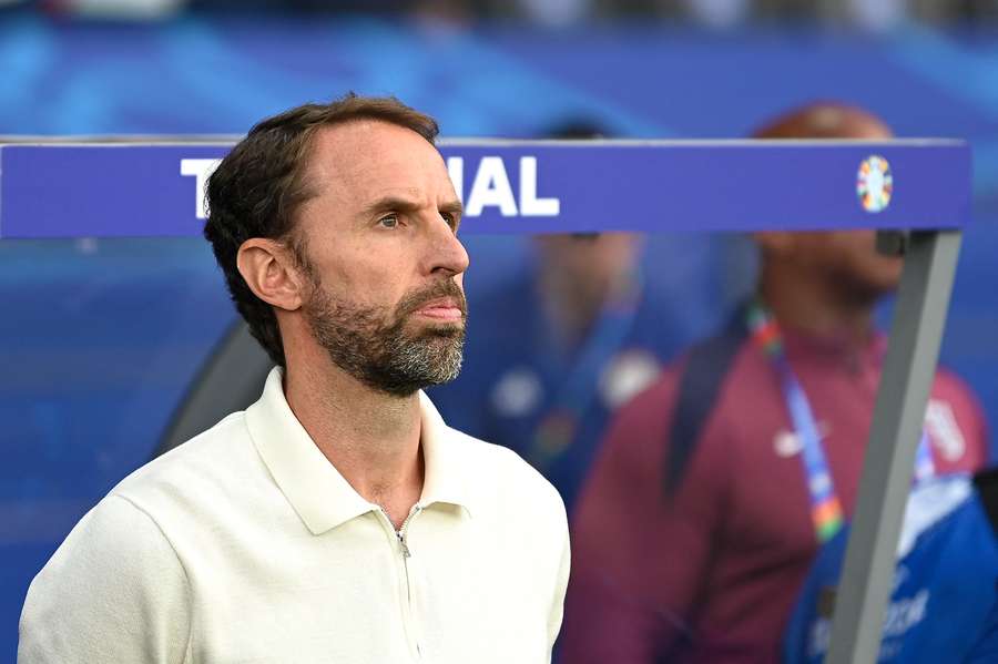 Gareth Southgate na de verloren EK-finale