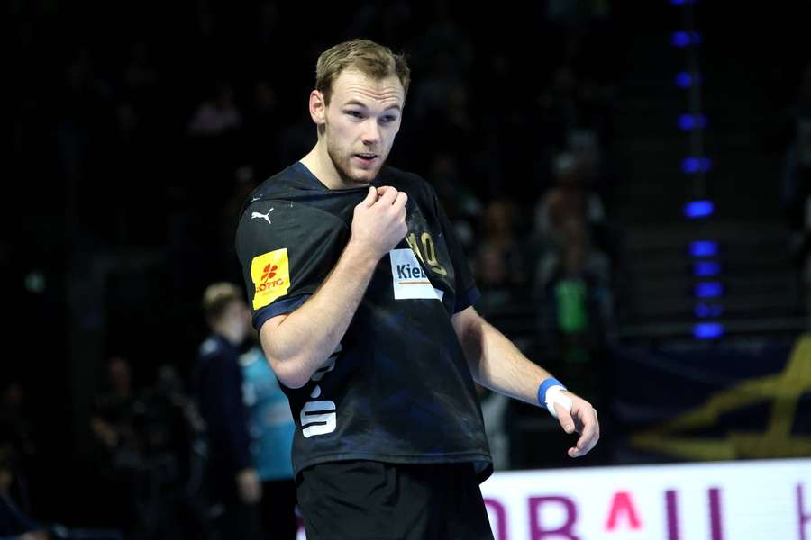 Berlins Topscorer Mathias Gidsel.