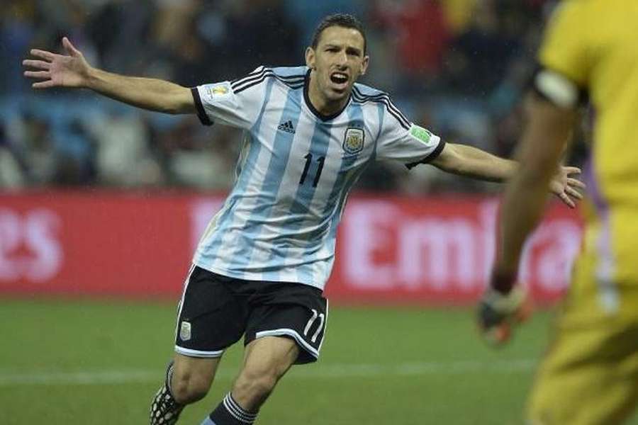 Maxi Rodríguez somou 57 internacionalizações pela Argentina, com 16 golos marcados