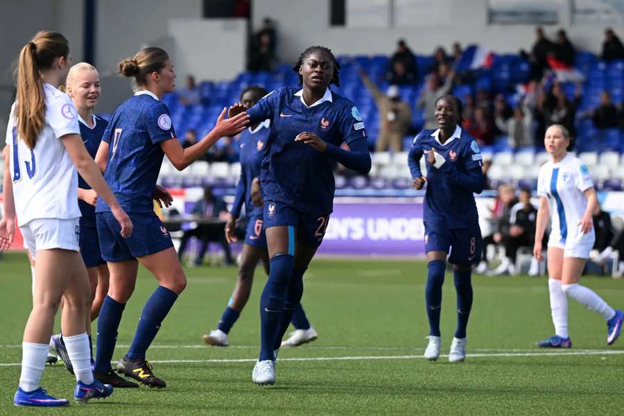 Les Bleuettes à l'Euro U17. Les Bleuettes à l'Euro U17.