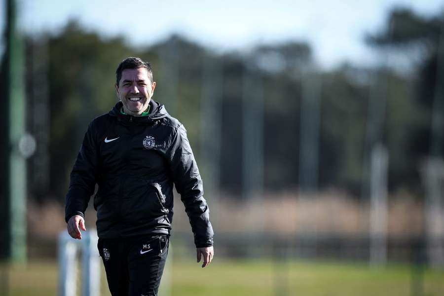 Micael Sequeira, treinador do Sporting