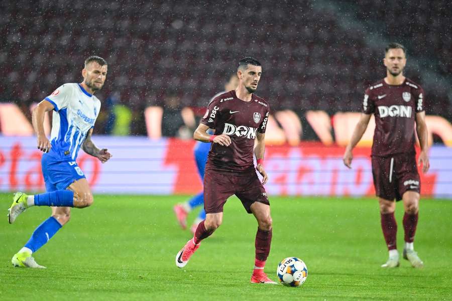 Universitatea Craiova și CFR Cluj se întâlnesc pentru a patra oară în acest sezon