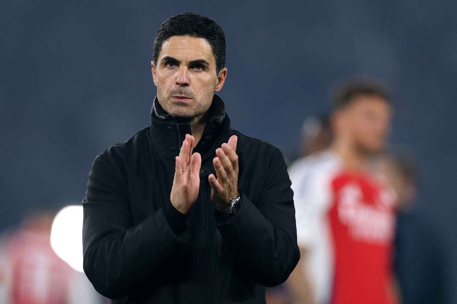 Arteta odpovedal na novinárske otázky.
