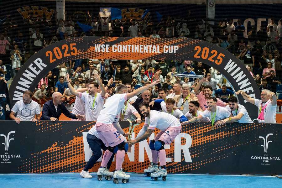 Óquei Clube de Barcelos ganhou título continental