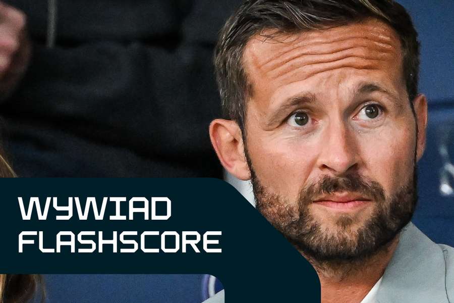 Szef akademii PSG Yohan Cabaye na zdjęciu na Parc des Princes.