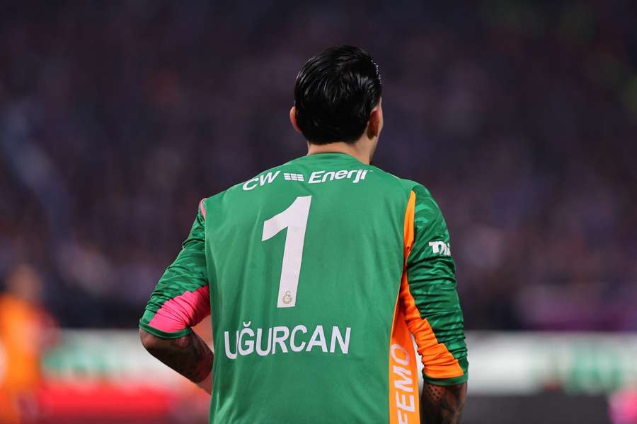 Galatasaray goalkeeper Ugurcan Cakir Galatasaray goalkeeper Ugurcan Cakir