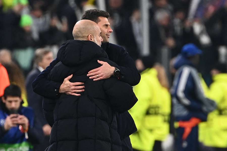 Thiago Motta e Pep Guardiola de acordo: "Parabéns à Juventus" |  Flashscore.pt