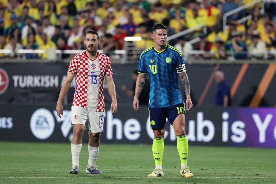 James, ante Croacia James, ante Croacia