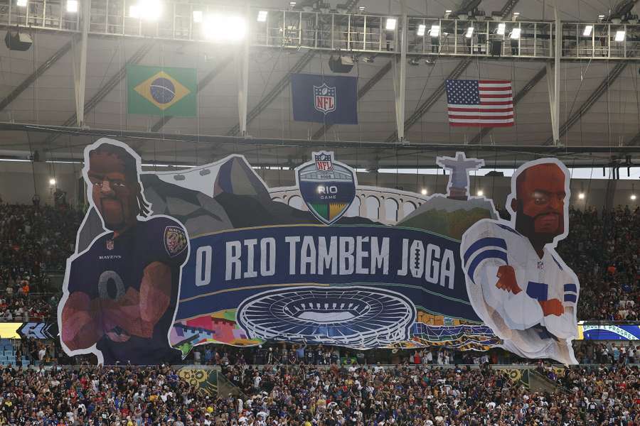 Cowboys e Ravens fizeram história no Maracanã Cowboys e Ravens fizeram história no Maracanã