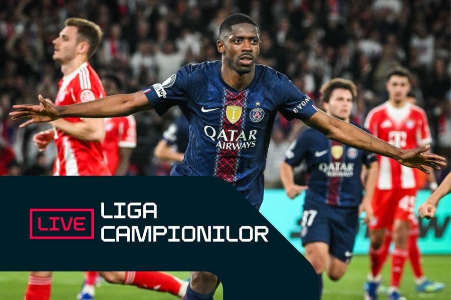LIVE Liga Campionilor: PSG - Bayern Munchen