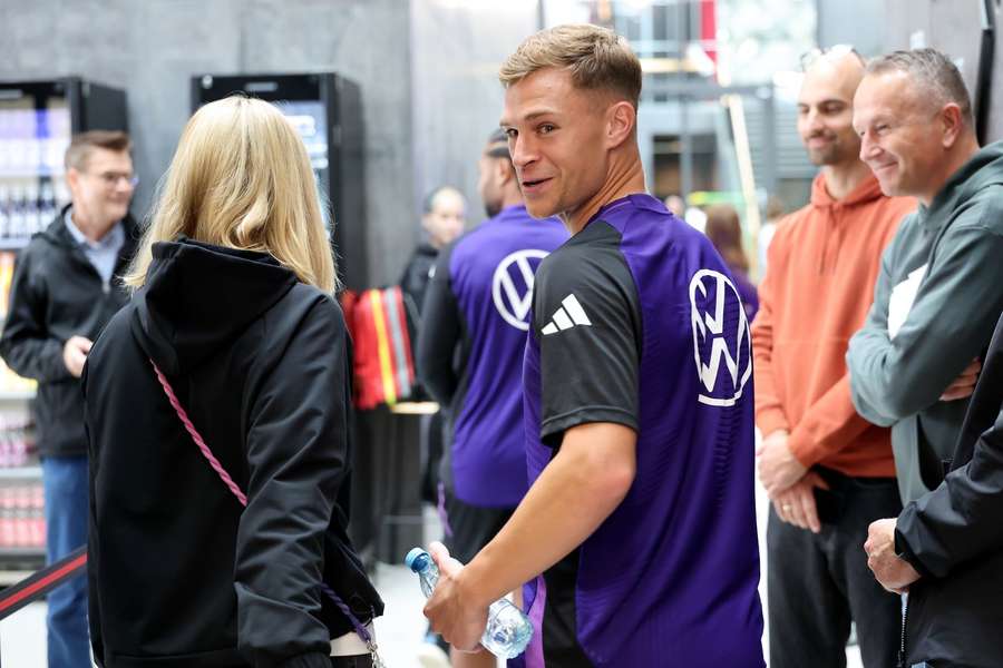 Kimmich stellt sich in den Dienst der Mannschaft.