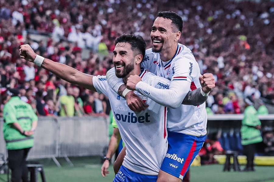 Lucero fez o gol da vitória do Fortaleza no Maracanã