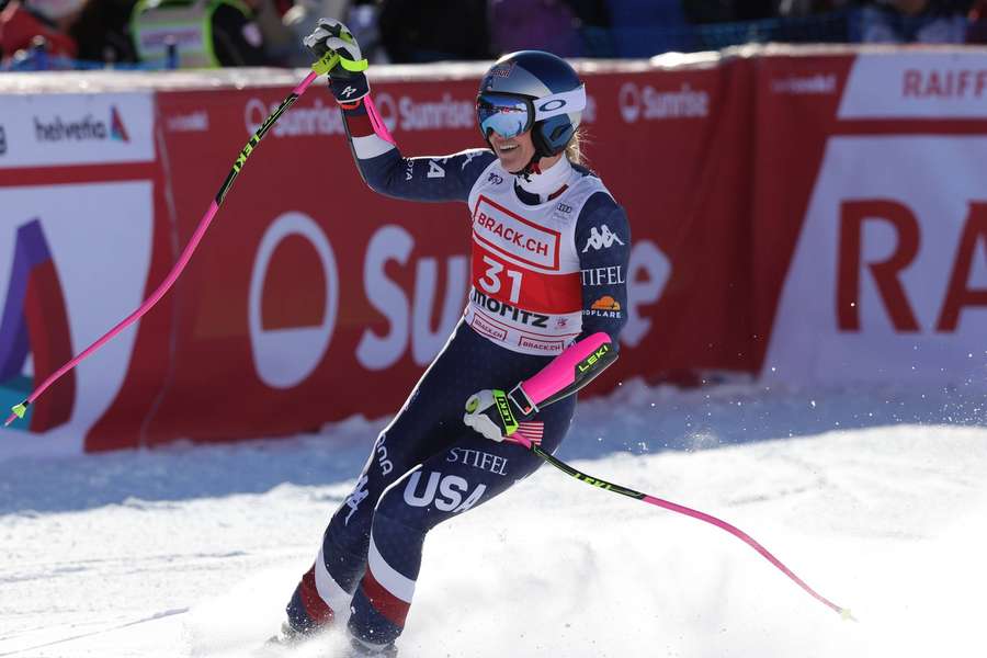 Vonn kratzte bei ihrem Comeback an der Top-10.