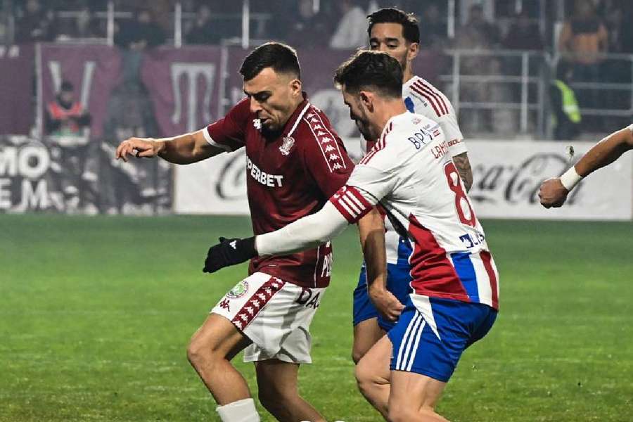 Fază din Rapid - Oțelul Galați Fază din Rapid - Oțelul Galați