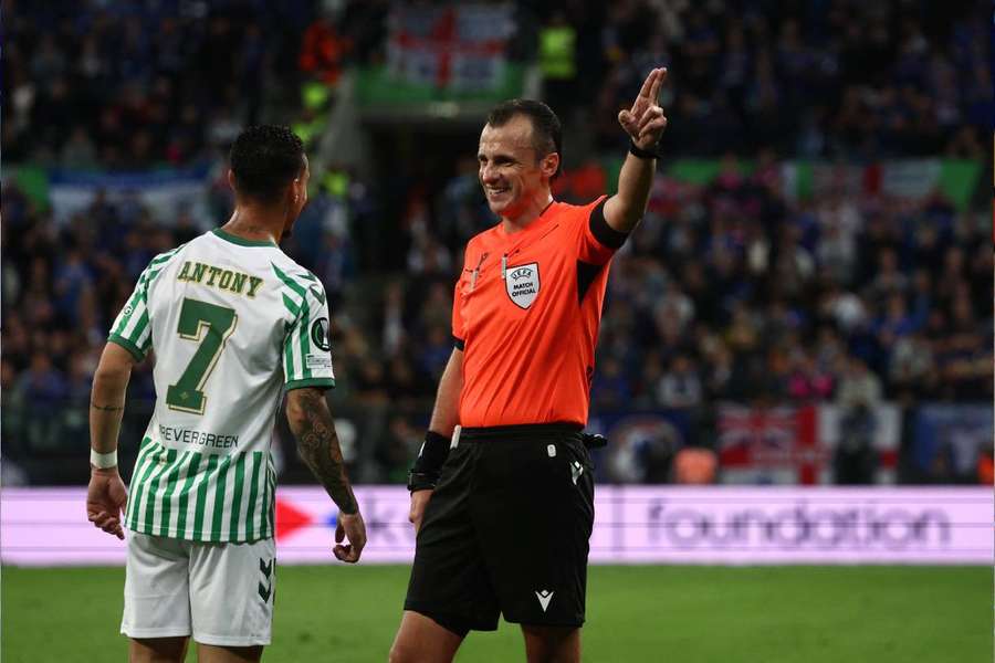 Antony, jugador del Manchester United 