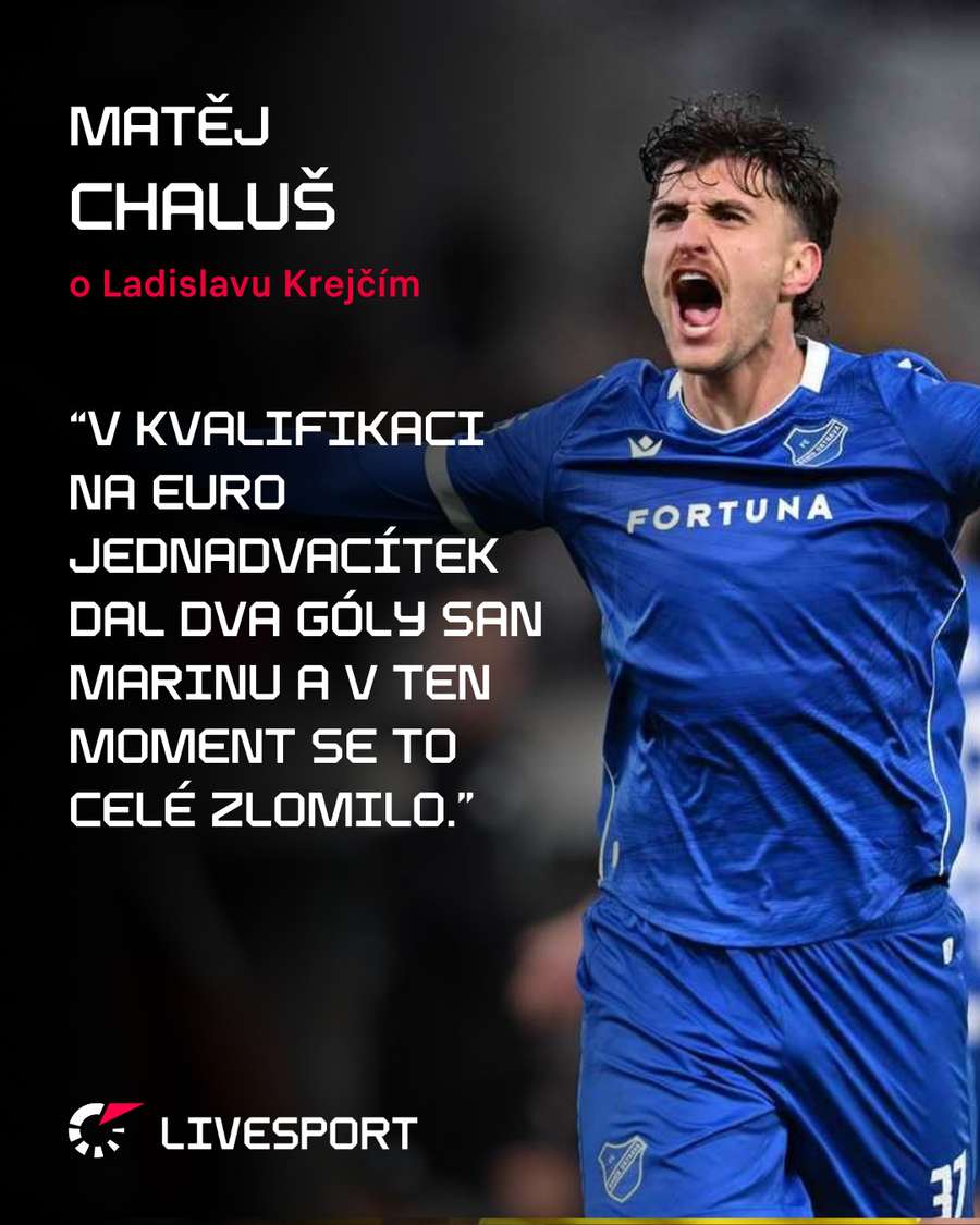 Matěj Chaluš o Ladislavu Krejčím.