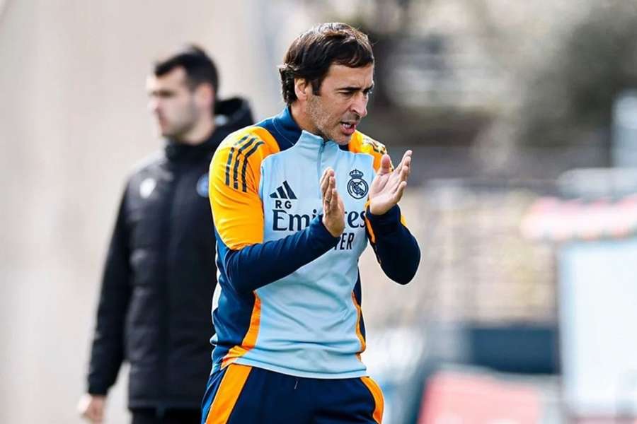 Raúl González está no Real Madrid Castilla