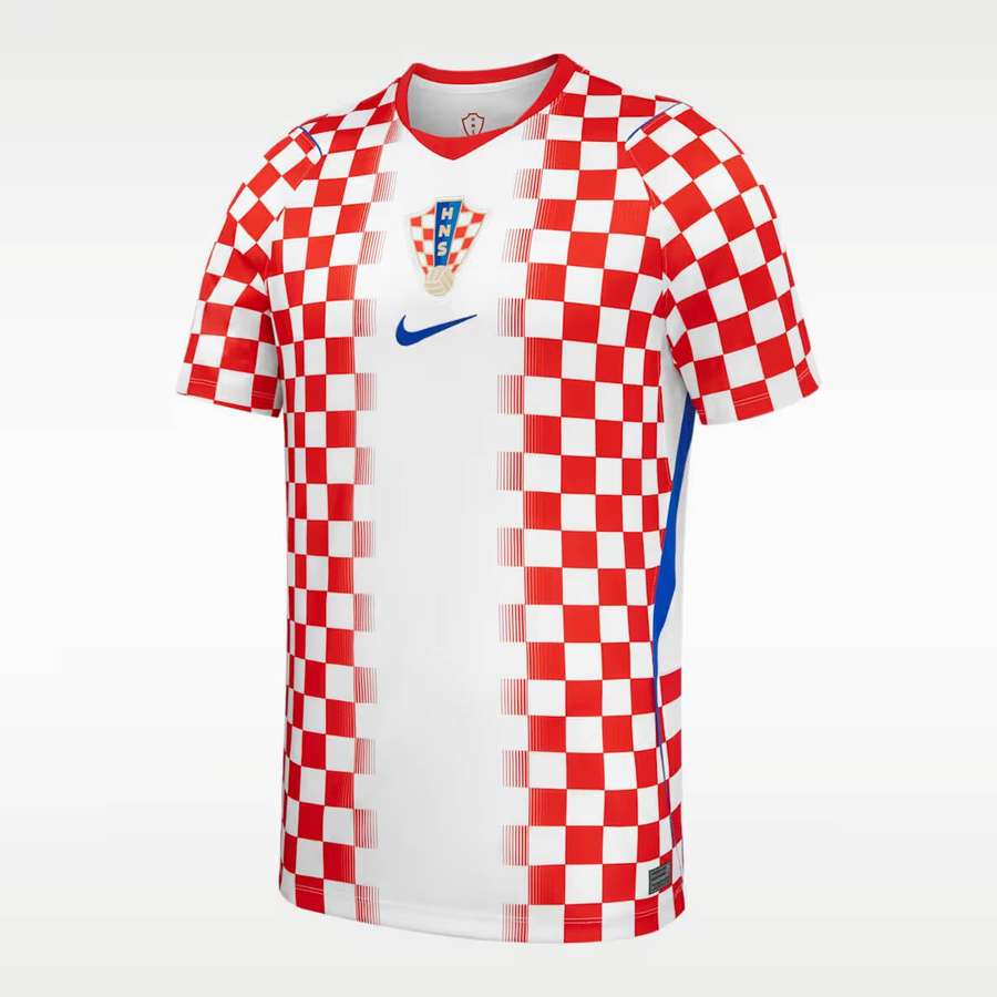 Dres pro domácí zápas Chorvatska.