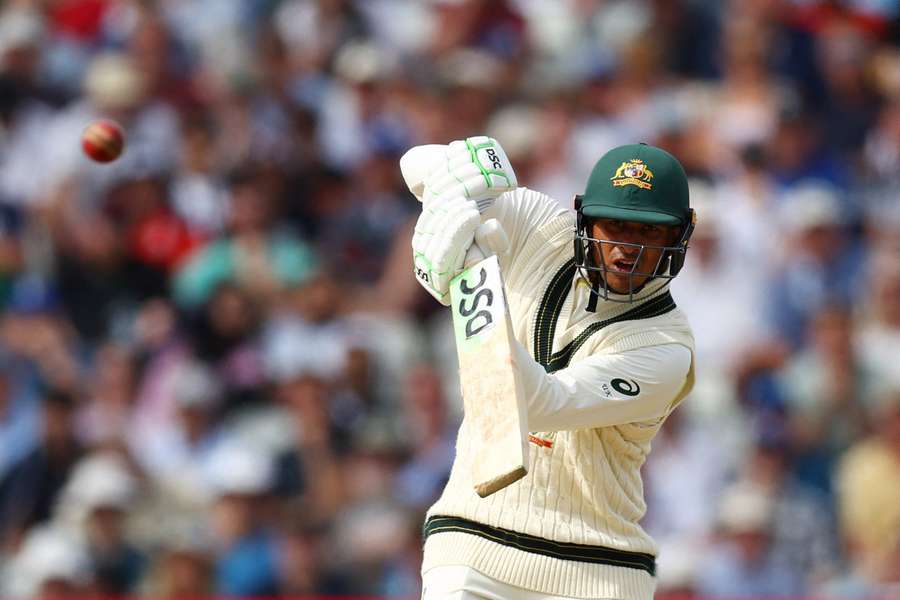 Usman Khawaja was the calm anchor in the second innings with a obdurate 65