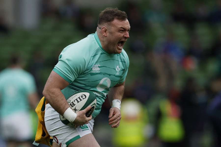 Dave Kilcoyne during training