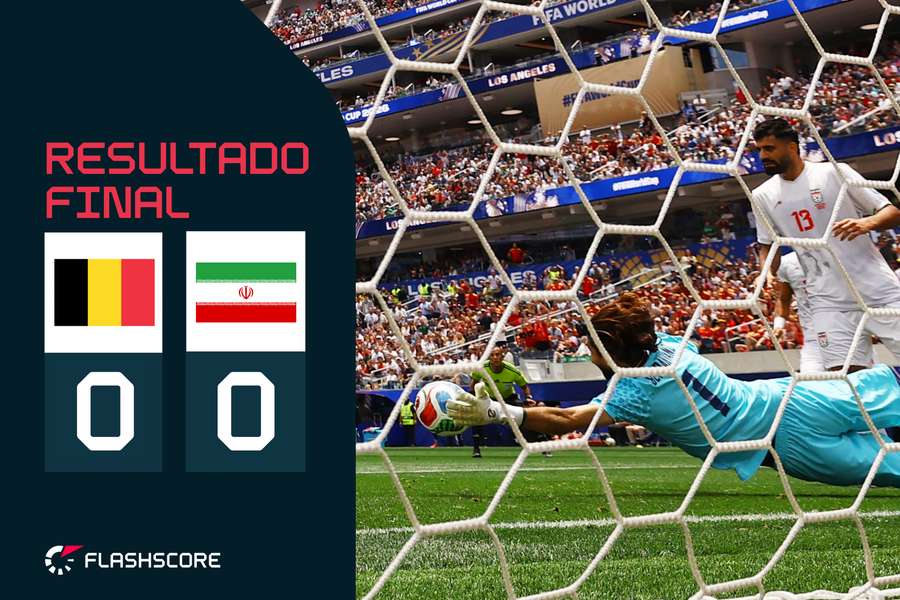 Alireza Beiranvand foi a grande figura do encontro Alireza Beiranvand foi a grande figura do encontro
