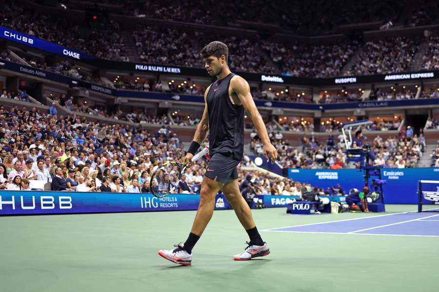 Alcaraz, en el US Open