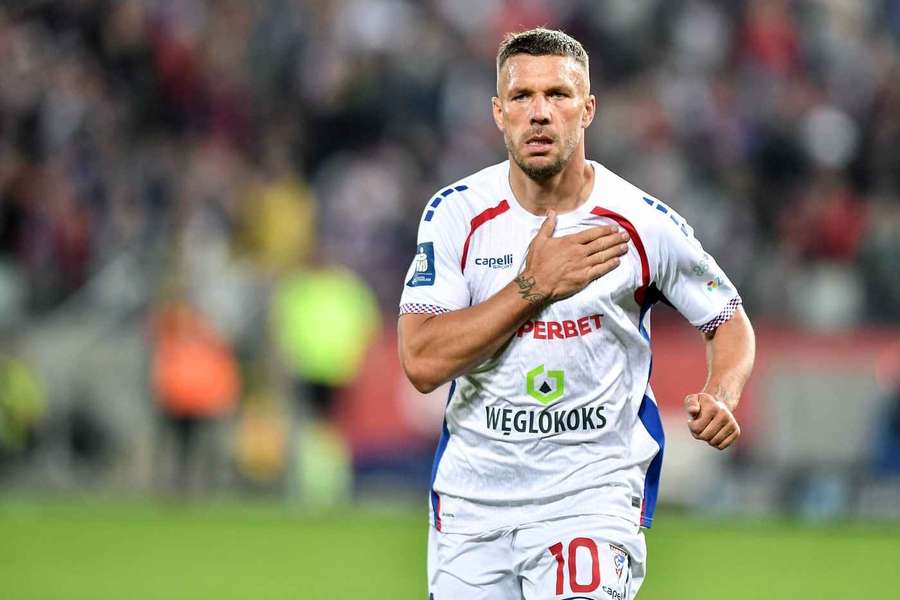Podolski: "Jeśli chcemy grać o lepszy wynik, to trzeba zap…ć, biegać i grać, jak dziś"