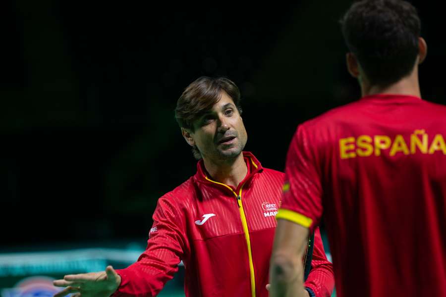 David Ferrer, capitán de la selección española de tenis David Ferrer, capitán de la selección española de tenis