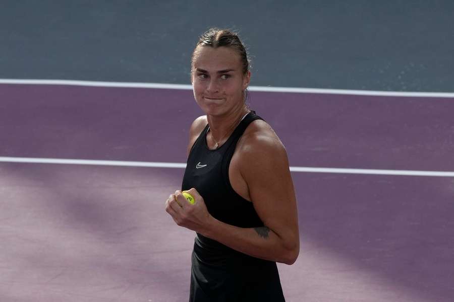 Sabalenka teve um belo sucesso na sexta-feira