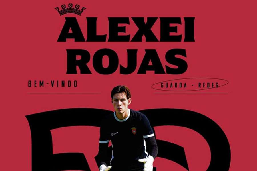 Alexei Rojas oficializado pelo Penafiel Alexei Rojas oficializado pelo Penafiel