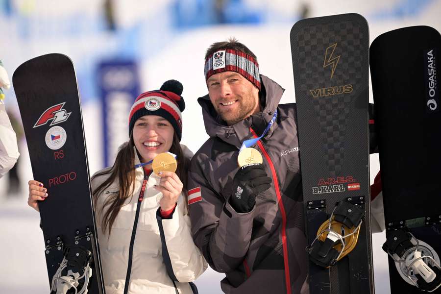 Zuzana Maděrová et Benjamin Karl en or !