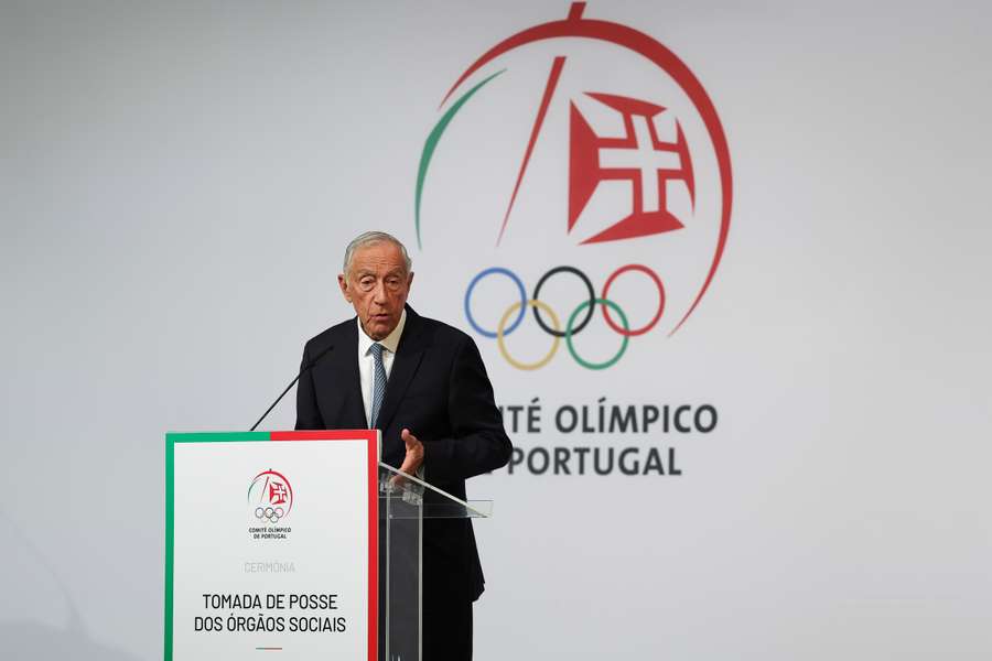 Marcelo Rebelo de Sousa discursou na tomada de posse de Fernando Gomes