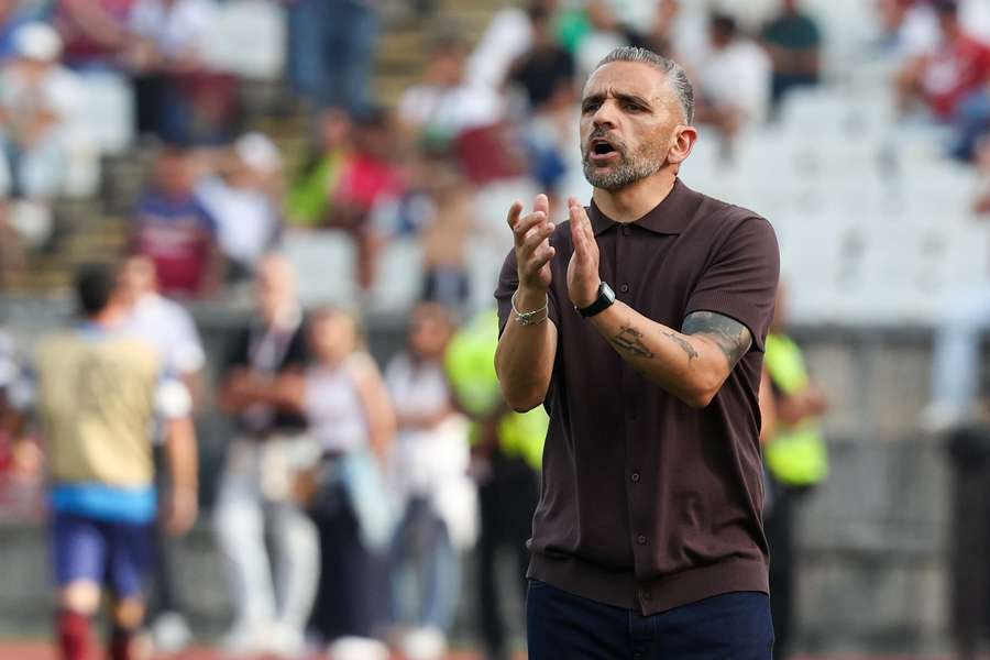 Rui Borges, treinador do Sporting