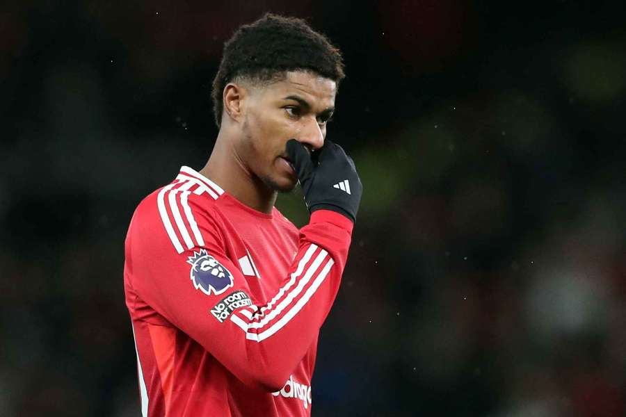 Rashford was booed off in midweek