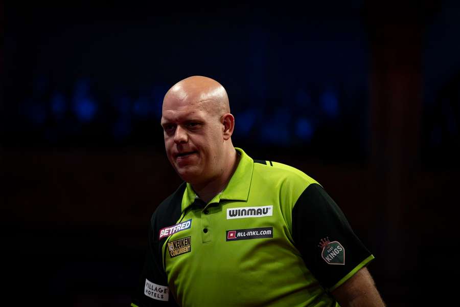 Michael van Gerwen strandt in de halve finale in AFAS Live