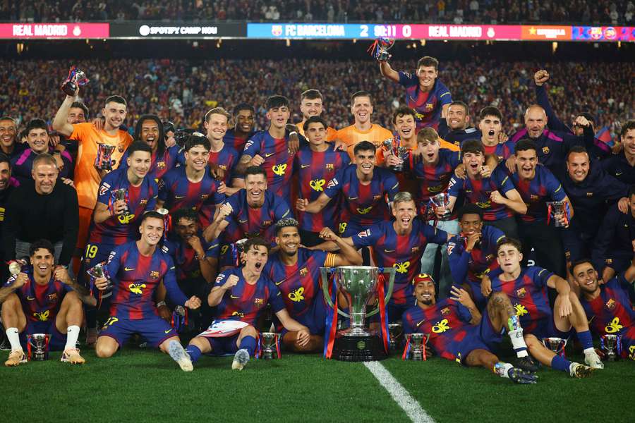 Le Barça est champion d'Espagne