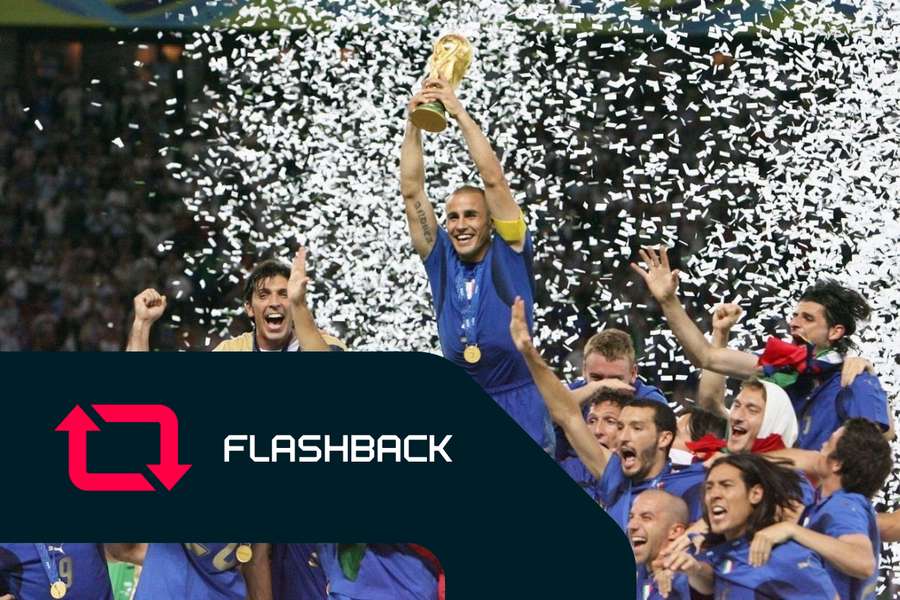 Cannavaro levanta a Taça Cannavaro levanta a Taça
