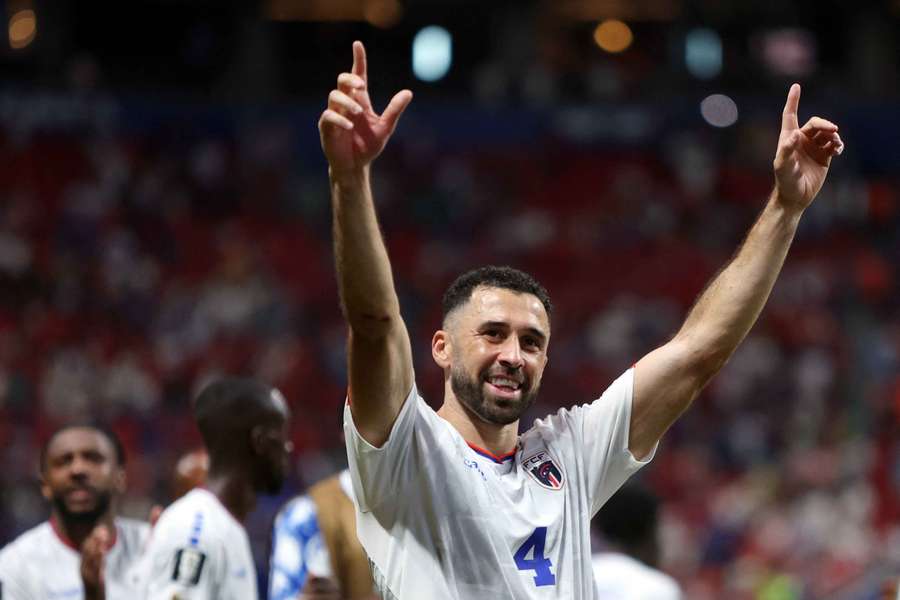 Roberto 'Pico' Lopes celebrates after Cape Verde's World Cup draw with Spain Roberto 'Pico' Lopes celebrates after Cape Verde's World Cup draw with Spain