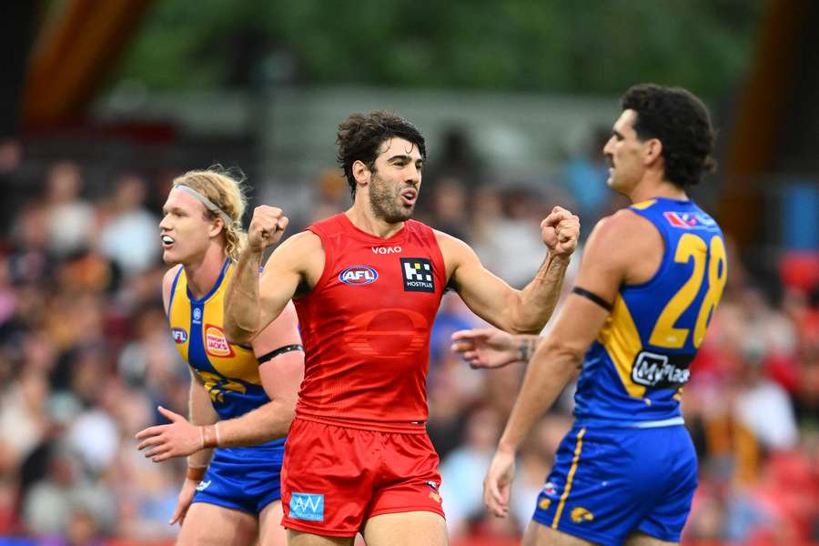 Christian Petracca is clearly enjoying a new lease on life on the Gold Coast. Christian Petracca is clearly enjoying a new lease on life on the Gold Coast.