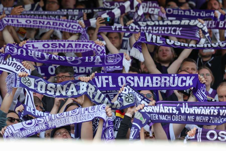 Die Osnabrück-Fans dürfen den direkten Aufstieg feiern.