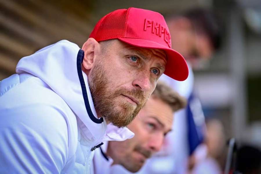 Pardubický trenér David Střihavka byl po baráži naštvaný kvůli vyloučení, na tým byl pyšný.